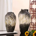 Abstract Glass Vase Set