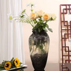 Abstract Glass Vase Set