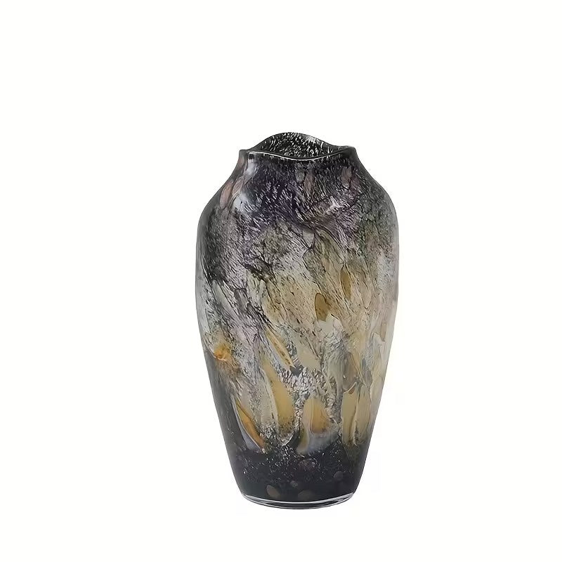 Abstract Glass Vase Set