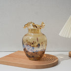 Speckled Glass Vase Set